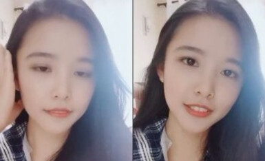 【夏阿夏雪】，广东小李沁，极品明星脸，清纯初恋脸，家中无聊自慰，蝴蝶粉穴满分好评