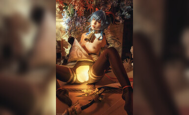 [CosPlay]爆机少女喵小吉（吉小吉）之原神 甘雨