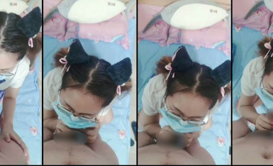 JK制服小萝莉、啥都会玩，甜美五官，白皙小长腿