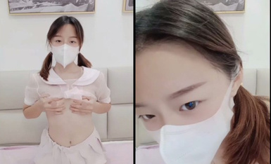 网红少女@米米之双马尾JK.