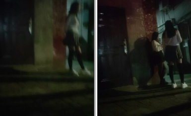 最牛视角站街女偷拍探花《素质嫖客》深夜扫街搭讪路边站街妹整了个JK短裙丝袜气质少妇草完鸡巴还硬邦邦的