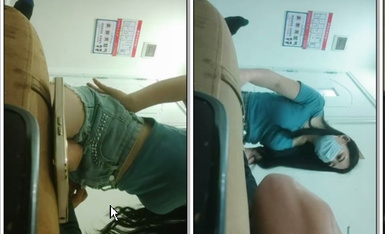 【老王1探花】喜欢玩真实刺激，搞足疗女技师，谈好价格可以插进去，拨开短裤磨蹭插入