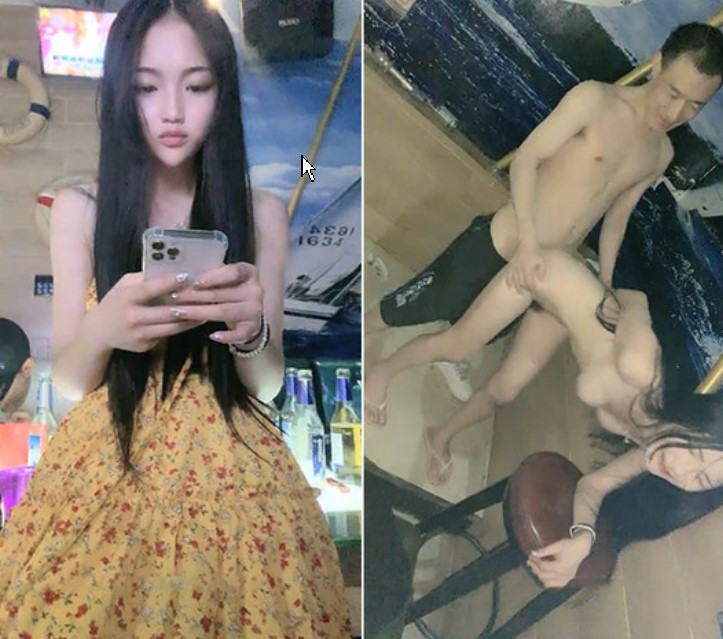 OO後清純女神級萌妹KTV赴約,碎花連衣裙少女感十足,KTV裏大顯身手,壹邊唱歌壹邊拿啤酒瓶摩擦小茓.