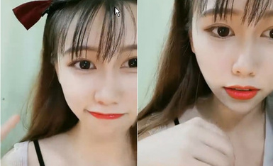 清純甜美高顔值鄰家妹妹初長成,慢慢脫下可愛小內內,露出粉嫩鮑魚,幹幹淨淨的