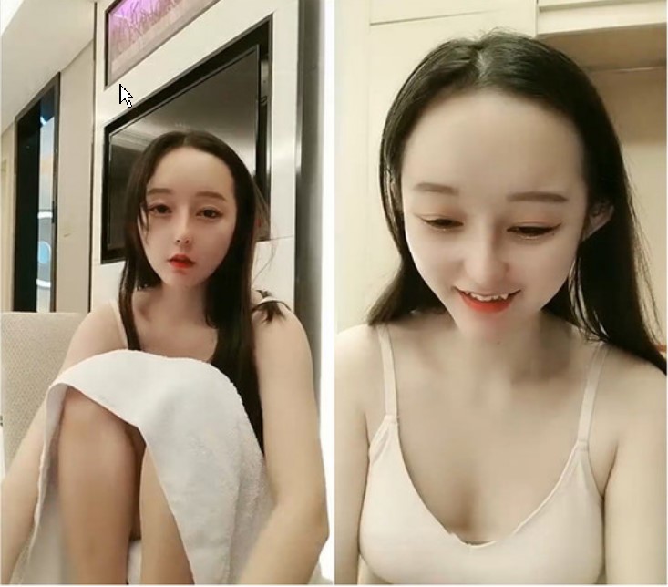 高顏值極品OO後虎牙可愛萌妹,身材消瘦,有點像迪麗熱巴,年輕又漂亮