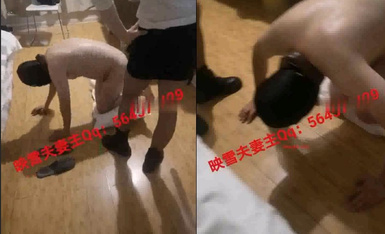 映雪夫妻NTR最新调教绿帽奴舔交合处口舌喝尿啪啪啪精液喂食