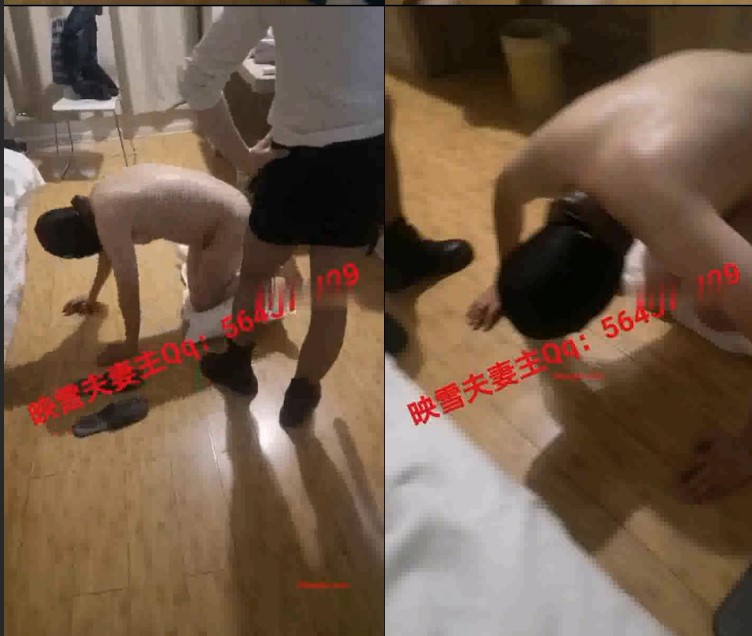 映雪夫妻NTR最新调教绿帽奴舔交合处口舌喝尿啪啪啪精液喂食