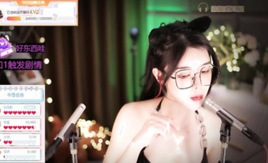 HYTV高顏值主播@深情默指導 asmr耳騷合集 (1)