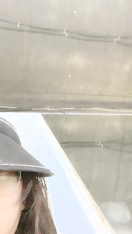 越來越瘋狂了，【小野貓】，G奶學妹，健身房裡偷偷露出，回到家裡，樓梯間正裸露 (5)