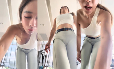 高顏值健身妹子 翹臀桃桃 視覺盛宴20小時合集 (10)