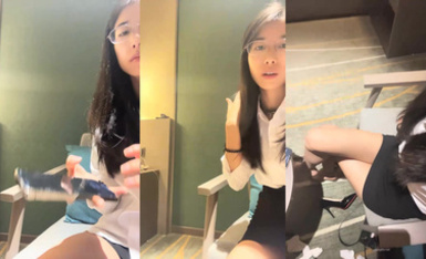 長腿絲襪眼鏡韻味御姐 點點520 20小時合集 (11)