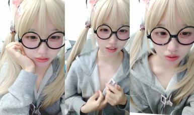 二次元高顏值校花嫩妹 是眼睛娘 (3)