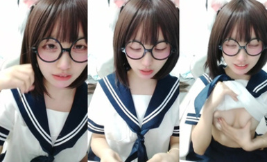 二次元高顏值校花嫩妹 是眼睛娘 (4)