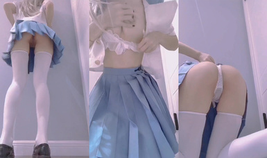 cuteli-白絲水手服