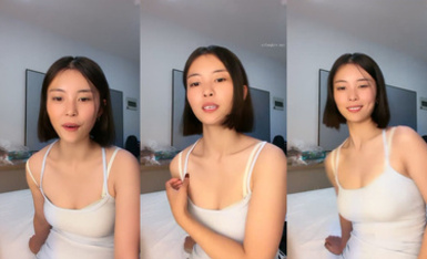 新人御姐下海！好騷好漂亮【兔子追烏龜】牛仔褲小少婦，來了一段科目三，跳得不錯，看得人瞬時秒硬！騷爆了 (3)