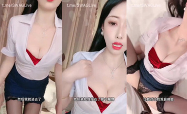 高顏值騷貨【極品秘書瑤瑤】直播講述自己弟弟欠錢，自己去救弟弟結果被人羞辱輪操，還強迫弟弟也操她！一邊描述一邊浪叫太騷了