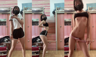 在校大學生眼鏡妹子 小呼嚕 22部合集 (4)