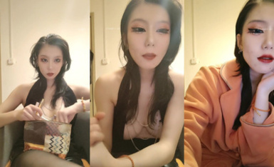 新合集~激情舞蹈御姐【鏡寶】長腿黑絲一字馬~超頂誘惑騷舞~ (2)