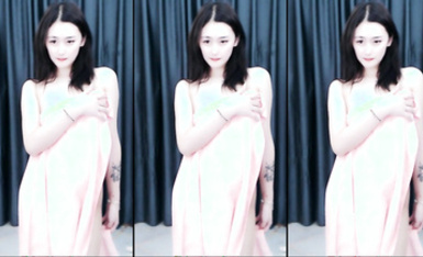 萬元豪定虎牙星秀主播極品妖嬈人氣女神【糖糖】定製，情趣丁字露奶露逼騷舞挑逗 (3)