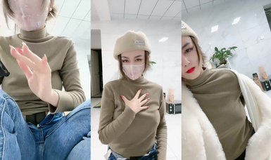 【前凸後翹小魔女】極品御姐! 黑絲長腿~道具自慰~爽死啦! (4)