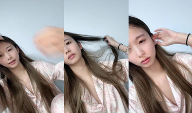 人氣女神來襲，明星顏值大美女【廣州大學生】身材曼妙前凸後翹，白漿從洞洞流出的畫面好震撼 (5)