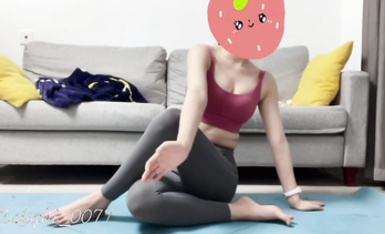 極品身材學姐女神『小D姐姐』-瑜伽zw2