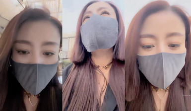 網紅臉高顏值黑絲御姐 流過眼淚 野外尋求刺激 (1)