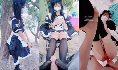 TL軟軟兔 女僕戶外