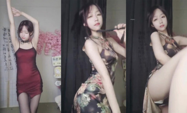 超萌蘿莉美眉【蘿莉小羊】9月最新！國風漢服舞蹈太賞心悅目了，簡直是【洗眼神器】非常清純可人的小美人，很會撒嬌 (15)