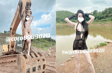 九頭身極品御姐女神『coco』緊張刺激露出，電影院的極限露出，心跳加速啊～挑戰野外和小哥哥激情相撞～ (3)