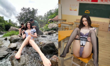 30萬粉絲著名美團外賣媛網紅秀人網模特「小逗逗」全量推特資源 極品露臉大長腿頂級露出專家 (1)