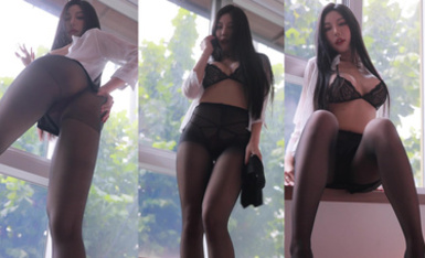 韓國巨乳模特@Dongeuran 誘惑寫真作品3套超清原版 -office girl (7)