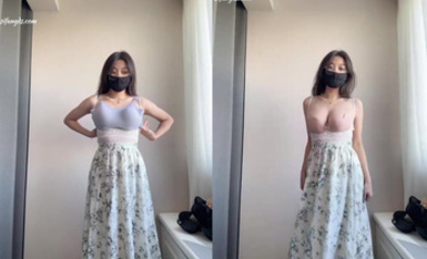 巨乳眼鏡娘福利姬@小鮁魚 定製尺度裸舞 (1)