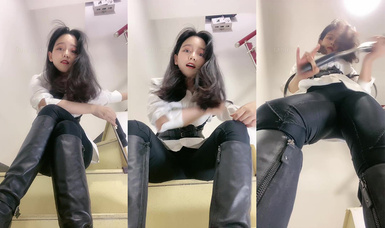 高顏值絲足御姐@豆滿月 辱罵榨精作合集 (7)