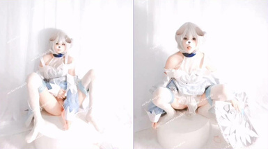 超極品合法卡哇伊福利女神【小池理奈】cos小喬皮膚天鵝之夢 對鏡插嫩逼 微露臉，清純唯美小仙女 (2)