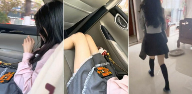 推特專吊顏值蘿莉大神『清』百人斬超多清純小母狗，看似清純Jk學妹其實是渴望被精液灌滿騷穴的母狗 上 (2)