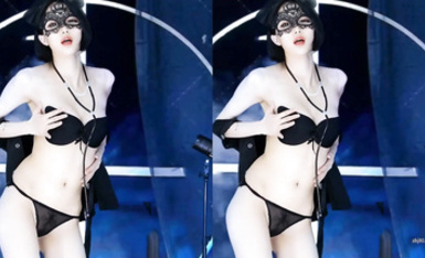 網易CC騷主播【白妖妖】土豪萬元定製騷舞。大膽露逼，道具自慰 (3)