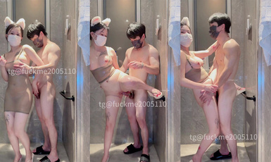 推特晴寶 頂級騷貨顏值女神被金主們雙飛嗨爆了，奶子插穴 。 (1)