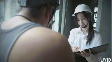 絕美JVID劇情片【薰草】工地水電工之狼狽圍奸黑絲包臀裙收驗員女神被迷昏強奸【AI增強4K】~1