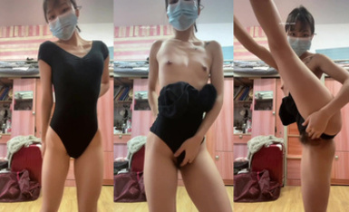 《百度雲泄密》漂亮的舞蹈生和金主爸爸之間的秘密遭曝光 (2)